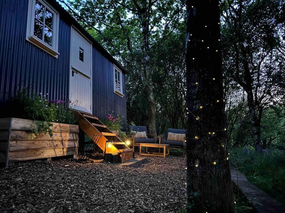 Cornwall Woodland Shepherd'S Hut - Dennis Hut Bodmin Exterior foto