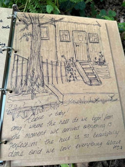 Cornwall Woodland Shepherd'S Hut - Dennis Hut Bodmin Exterior foto